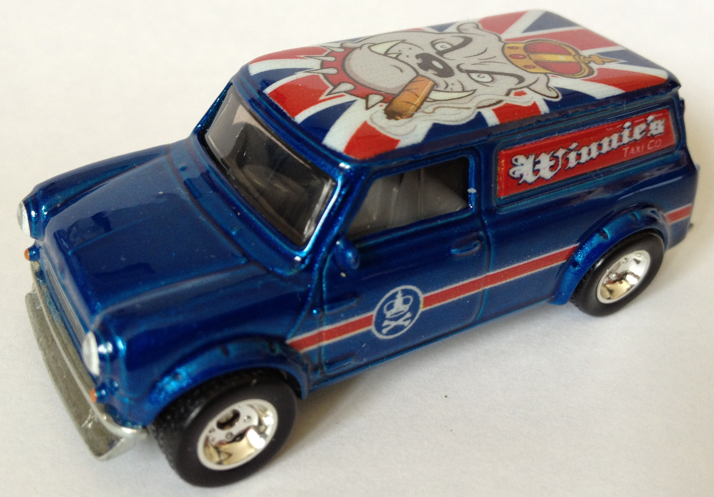 hot wheels austin mini van