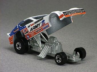 hot wheels army funny car