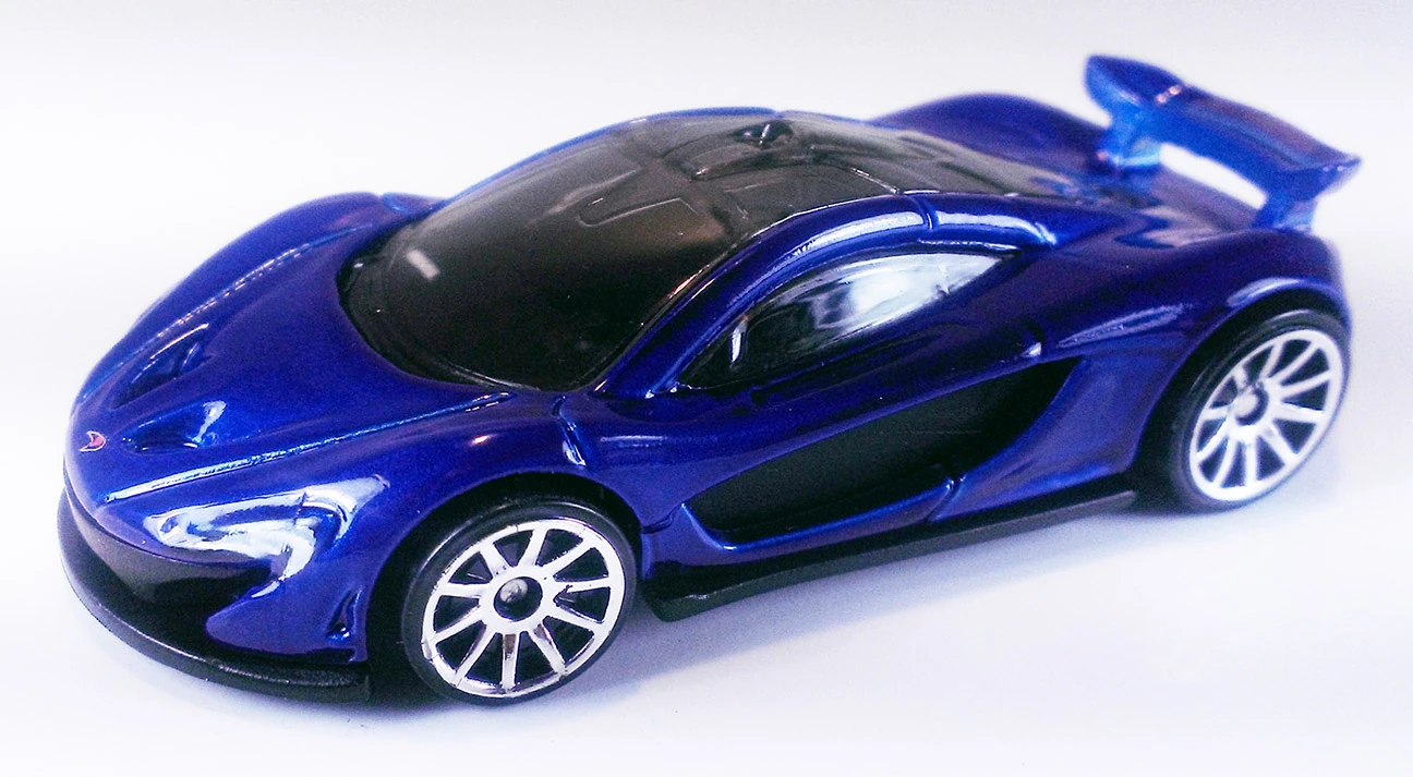 hot wheels mclaren p1 blue