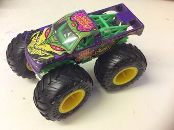 hot wheels monster trucks test subject