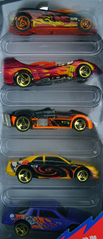 hot wheels extreme race 5 pack