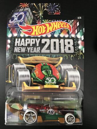 hot wheels happy new year 2018