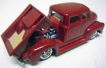 hot wheels 50s chevy truck