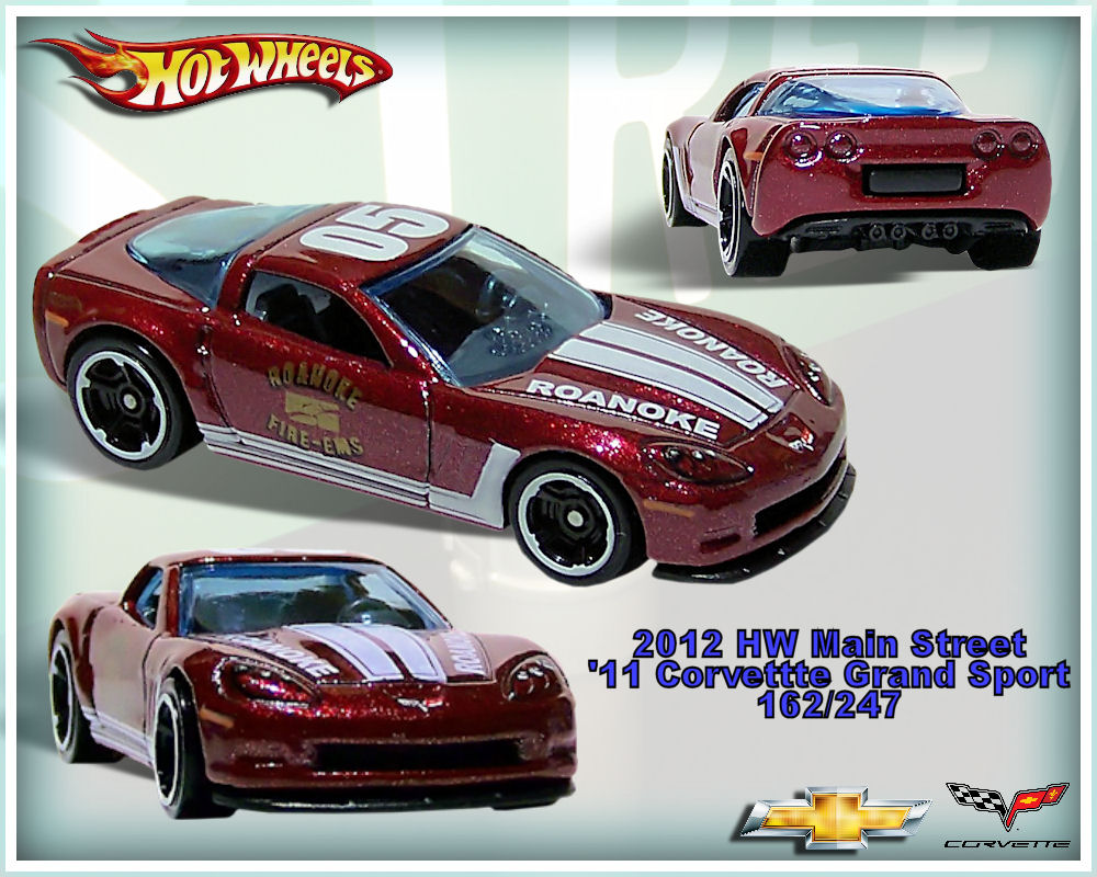 hot wheels 11 corvette grand sport