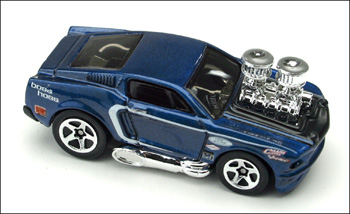 hot wheels 68 mustang tooned