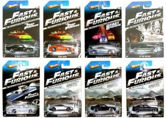 hot wheels fast and furious all cars