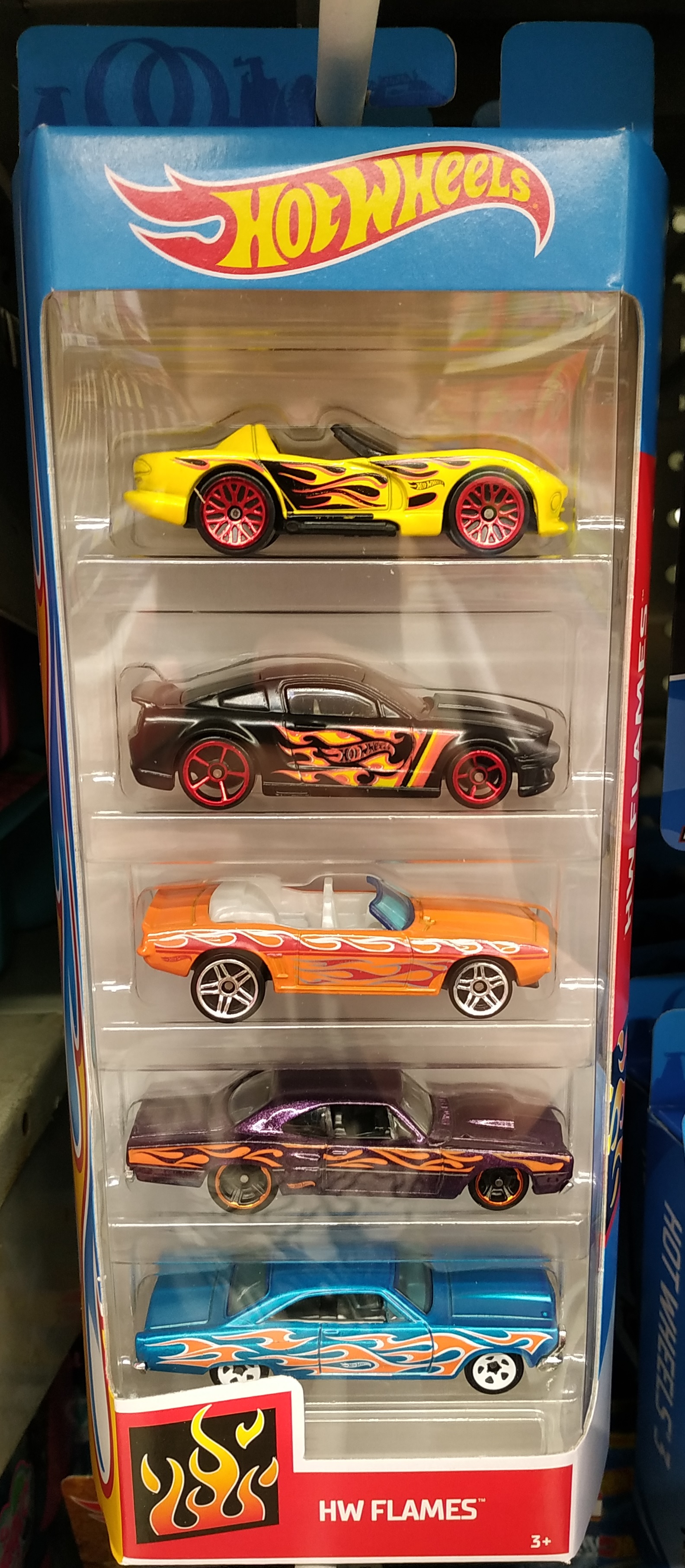 hot wheels pack 5 2019