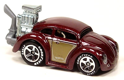 hot wheels volkswagen beetle tooned