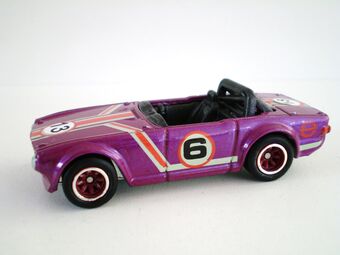 triumph tr6 hot wheels