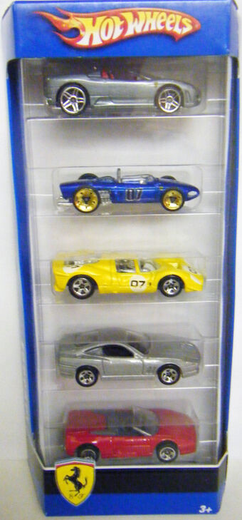 hot wheels ferrari 5 pack 2014