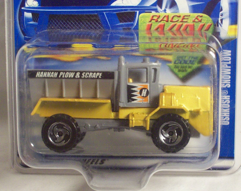 hot wheels snow plow