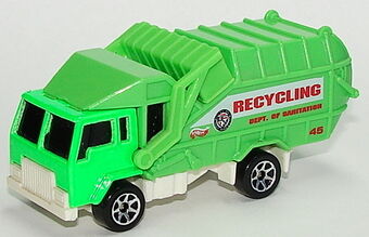 hot wheels recycling truck