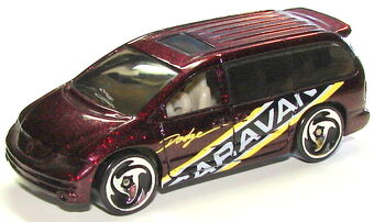 hot wheels dodge caravan