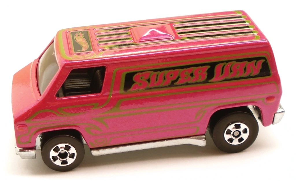 pink hot wheels van