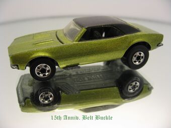 hot wheels 67 camaro redline