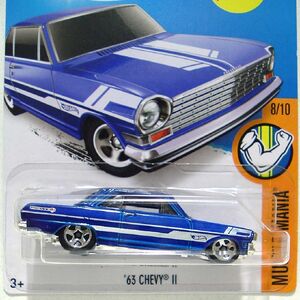 hot wheels 63 chevy ii