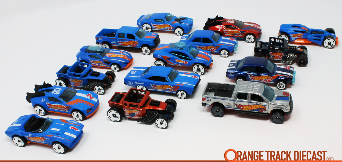 hot wheels 50th race team mini collection
