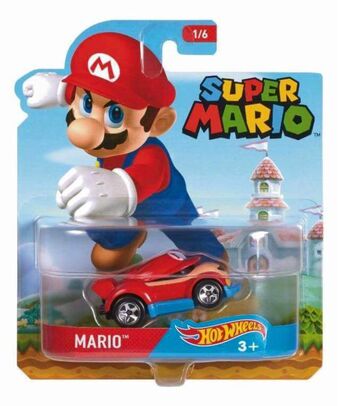 hot wheels mario character cars