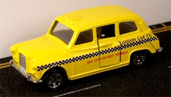 hot wheels london taxi