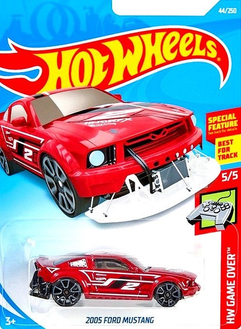 hot wheels 2005 ford mustang