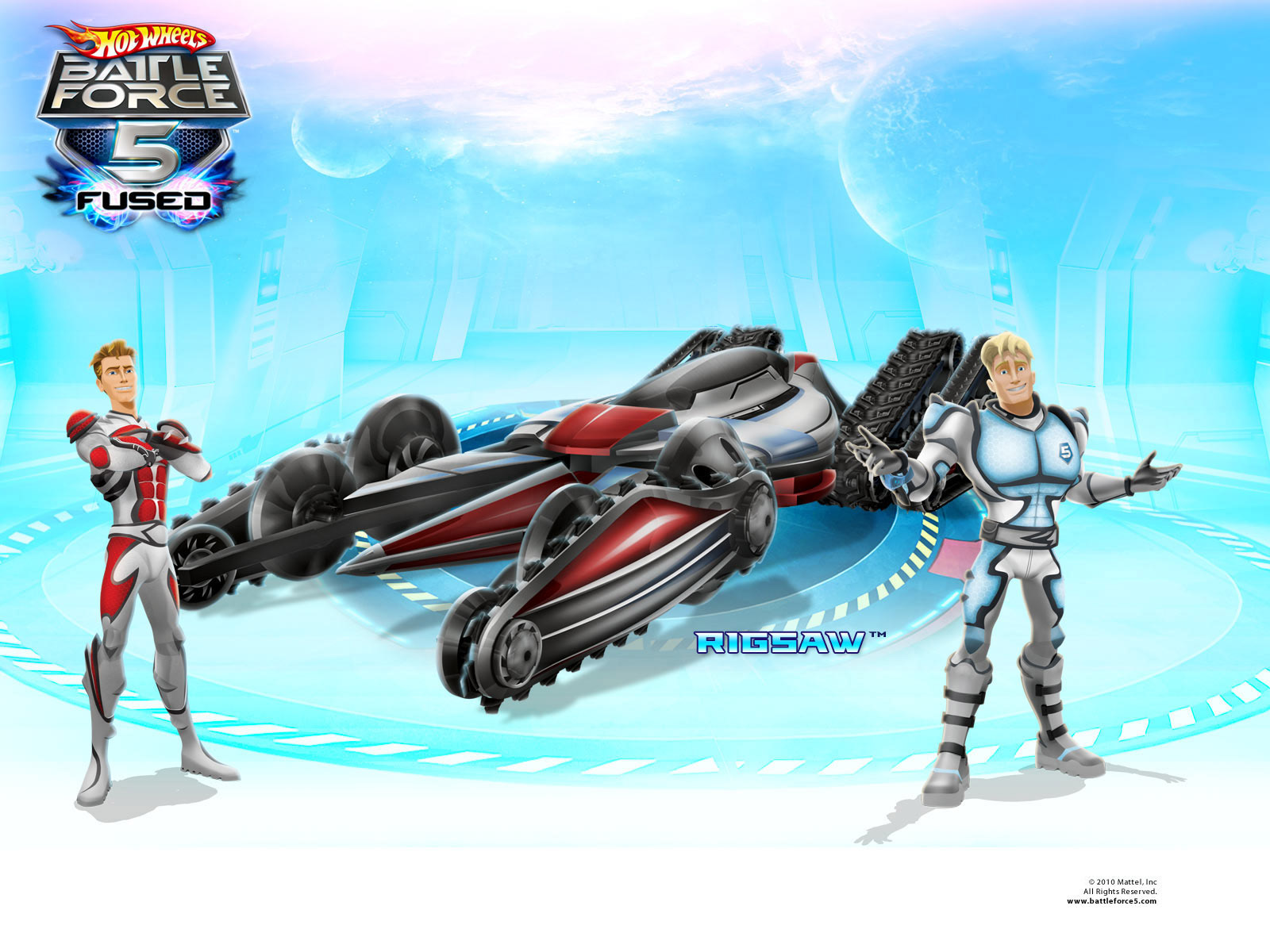 hot wheels battle force 5 fused