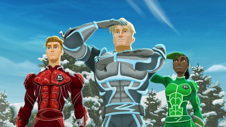 hot wheels battle force 5 cartoon