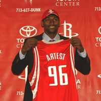 Ron Artest Houston Rockets Wiki Fandom
