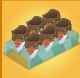 Waffle cone display