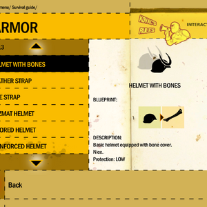 Armor How To Survive The Game Wiki Fandom