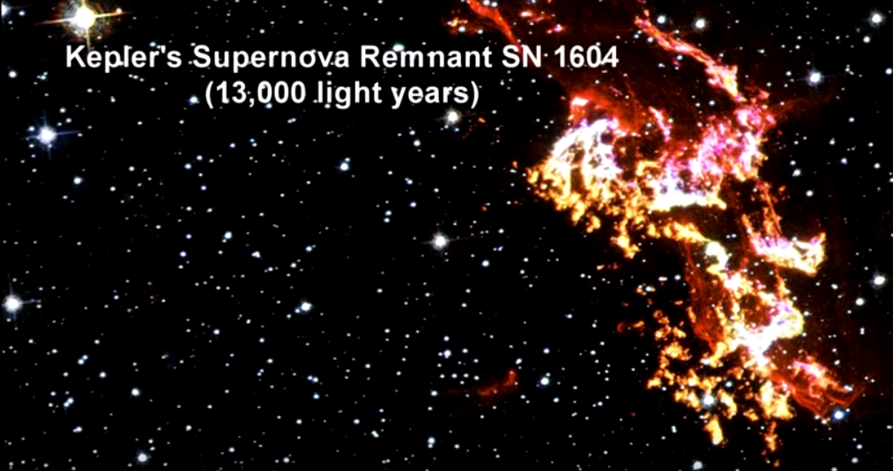 2: Supernova 1604 (also known as Keplers Supernova 
