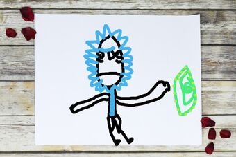 How To Draw Rick Sanchez From Rick And Morty Easy How To Wiki