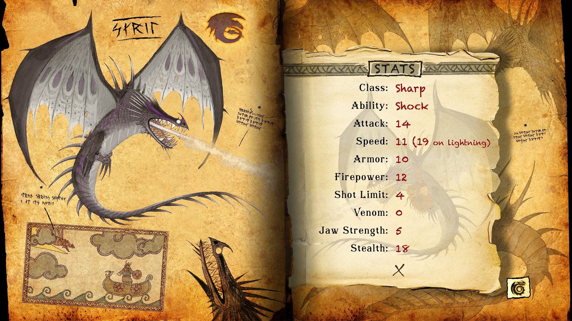 Image - Skrill(stats).png | How to Train Your Dragon Wiki | FANDOM