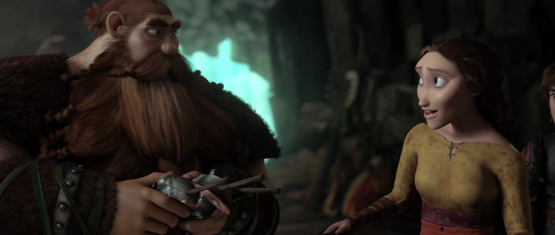 how to train your dragon 2 stoick and valka