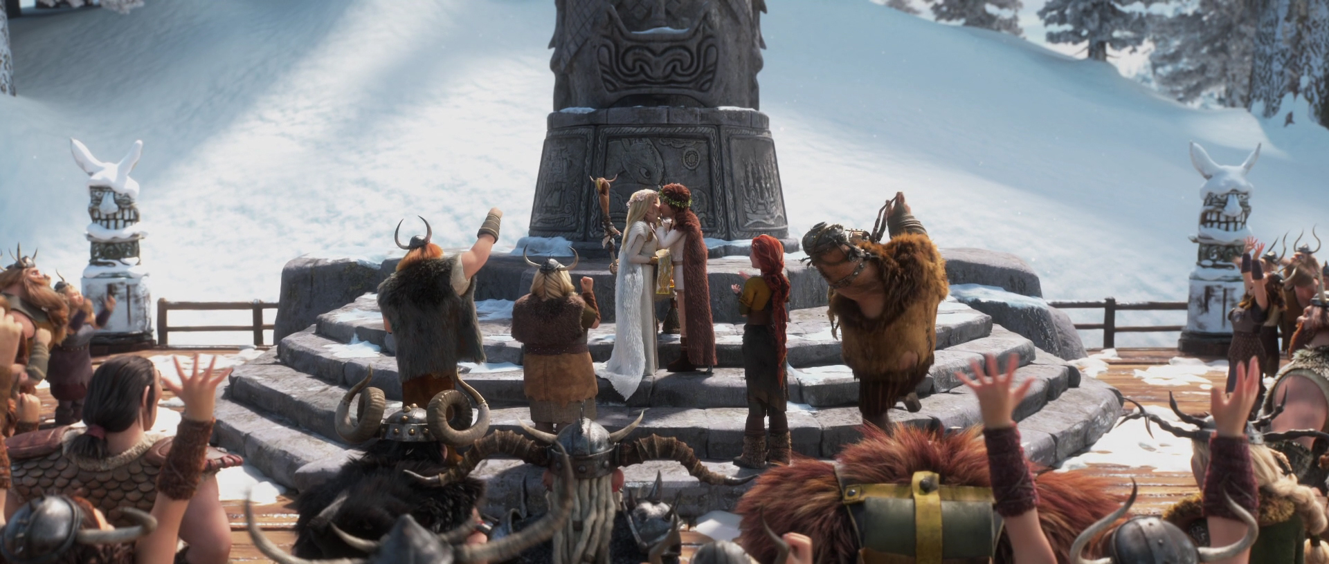 Image THWAstrid, Astrid's Parents, Eret, Fishlegs