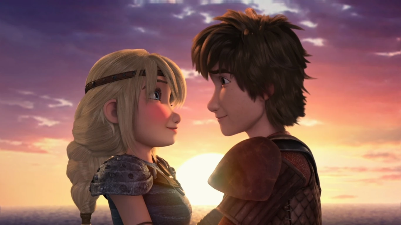 How To Train Your Dragon Astrid And Hiccup