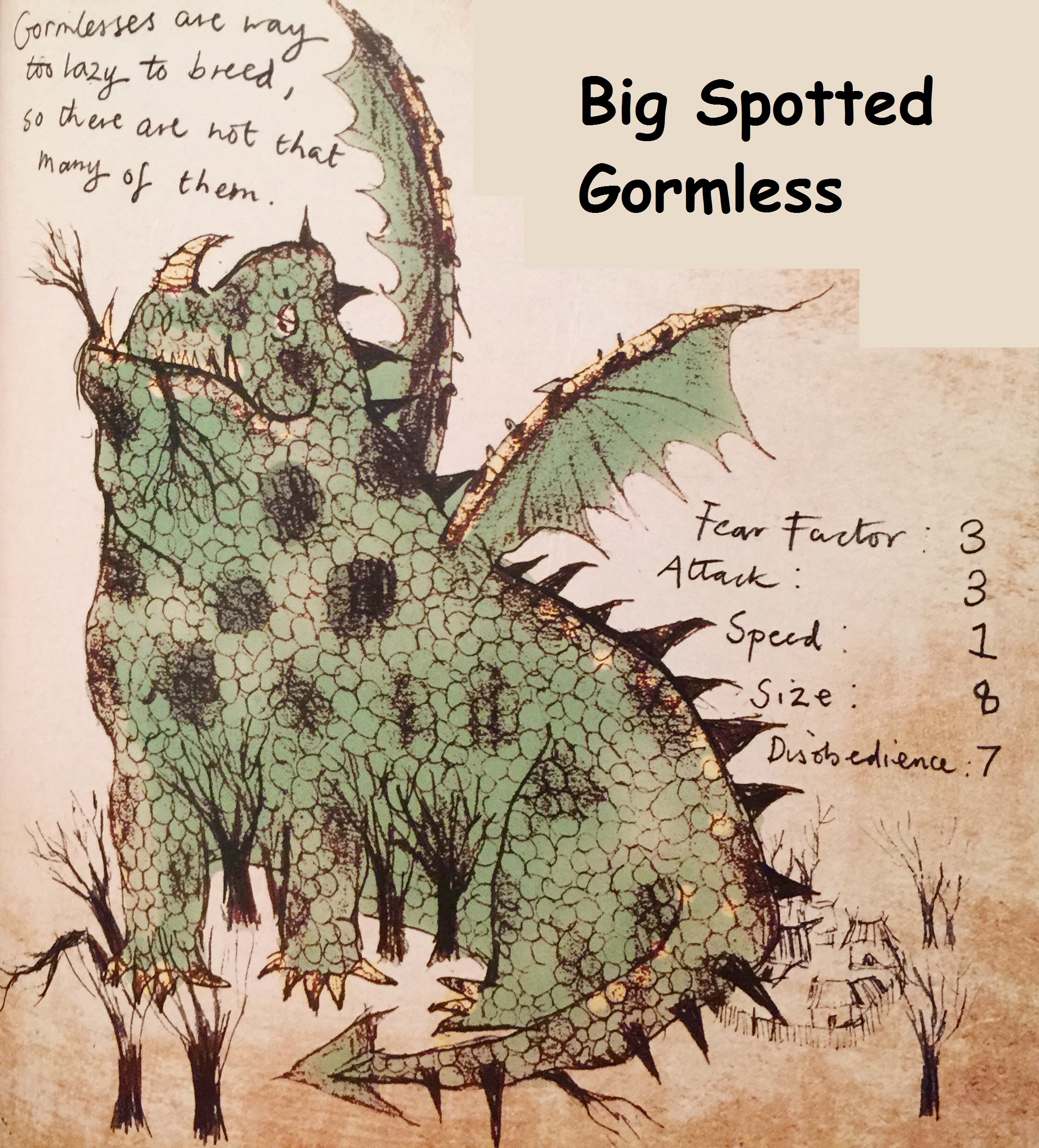 Big Spotted Gormless | How to Train Your Dragon Wiki | Fandom