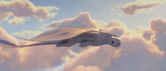 Light Fury Character How To Train Your Dragon Wiki Fandom