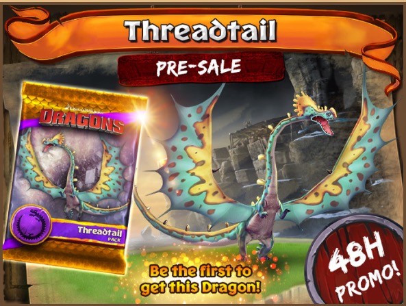 Image - Threadtail Dragon Promo.jpeg | How To Train Your Dragon Wiki ...