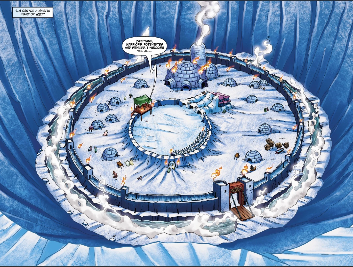 Image IceCastle.jpg How to Train Your Dragon Wiki FANDOM powered