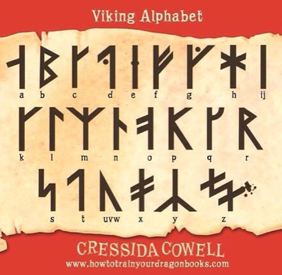 Viking Alphabet | How to Train Your Dragon Wiki | FANDOM ...