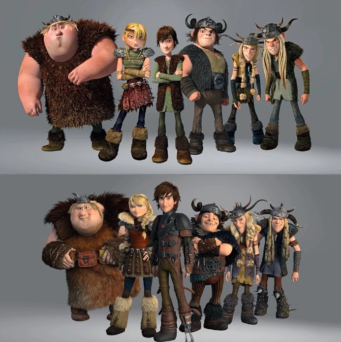Image Characters changes.jpg How to Train Your Dragon Wiki FANDOM