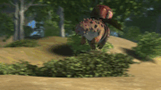 A Slitherwing targets Astrid
