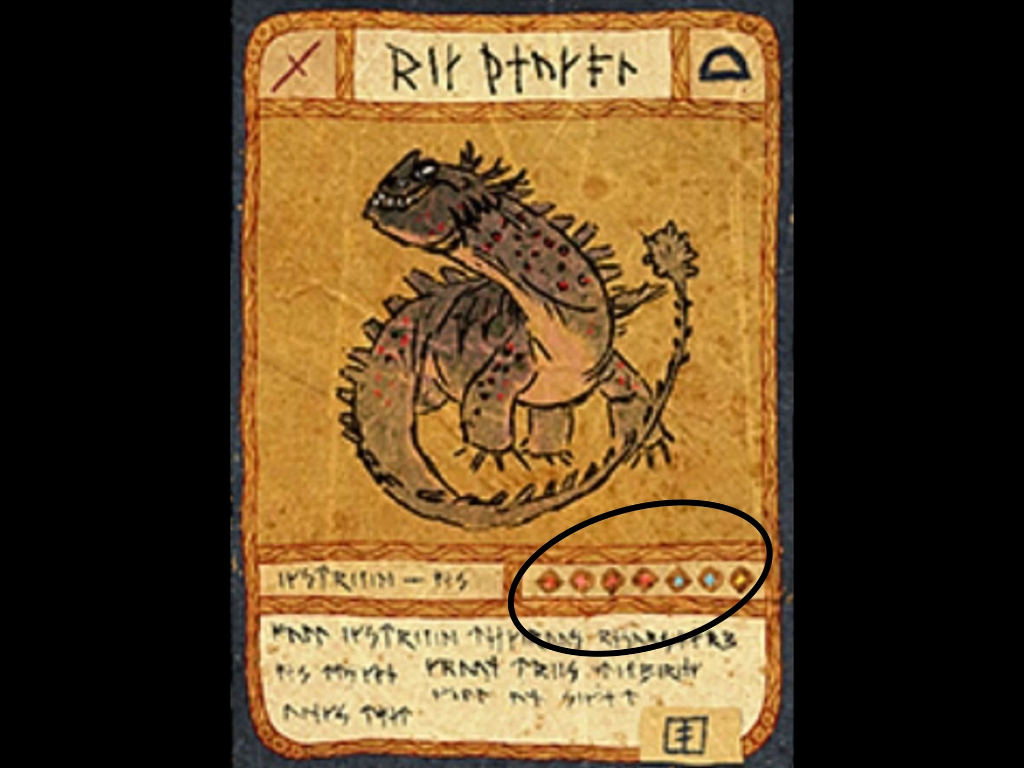 Image Colored circles on fishlegs cards.jpeg How to Train Your