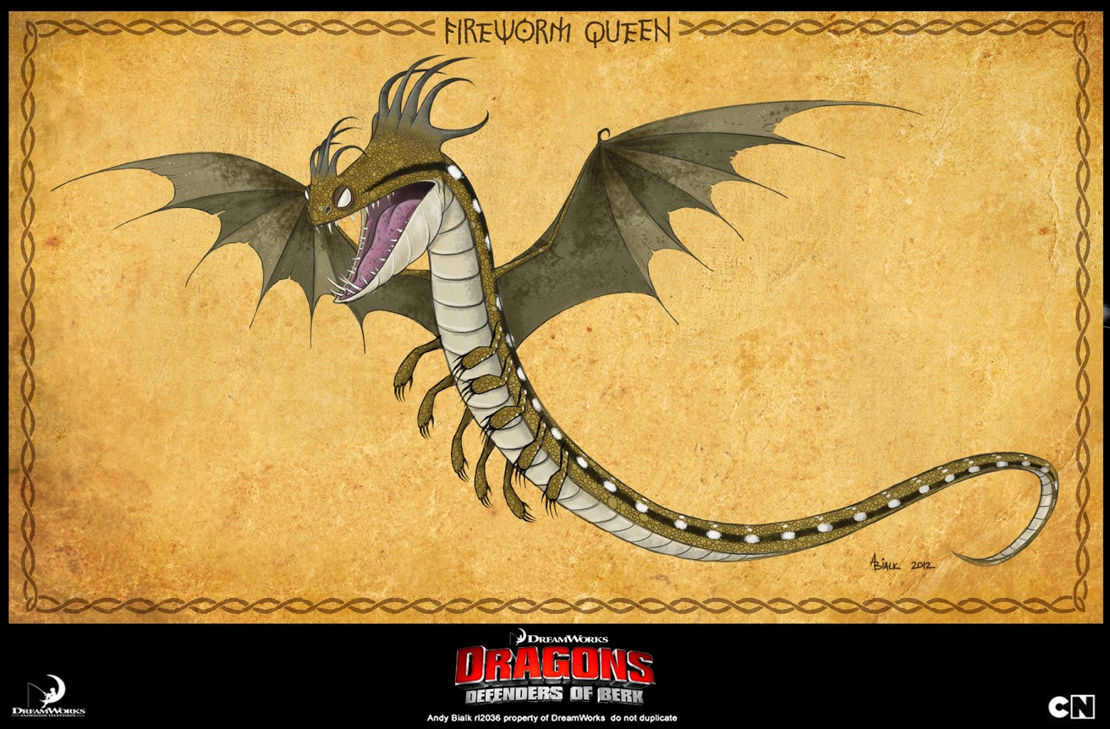 Gallery: Snotlout's Fireworm Queen | How to Train Your Dragon Wiki