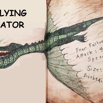 Flying Gator | How to Train Your Dragon Wiki | Fandom