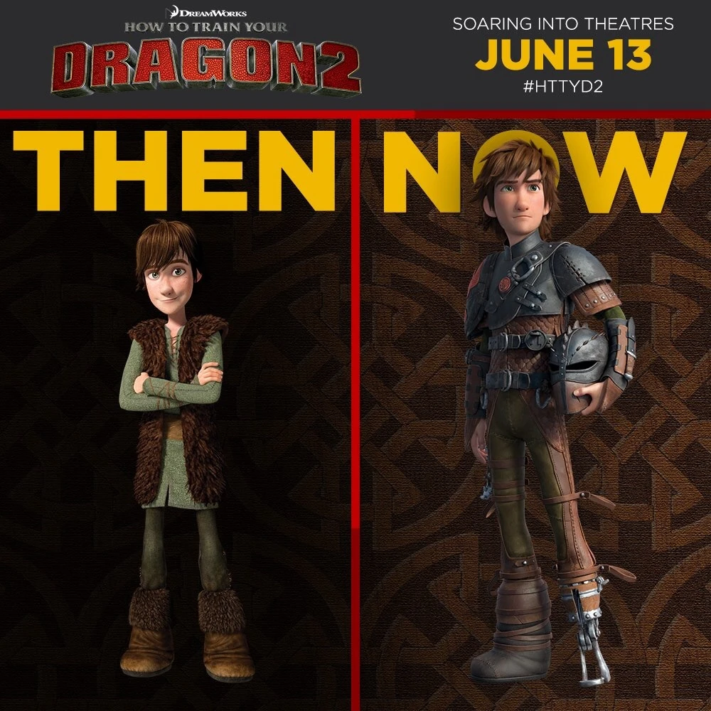 Image Then and Now Hiccup.jpg How to Train Your Dragon Wiki