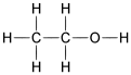 121px-Ethanol-structure svg