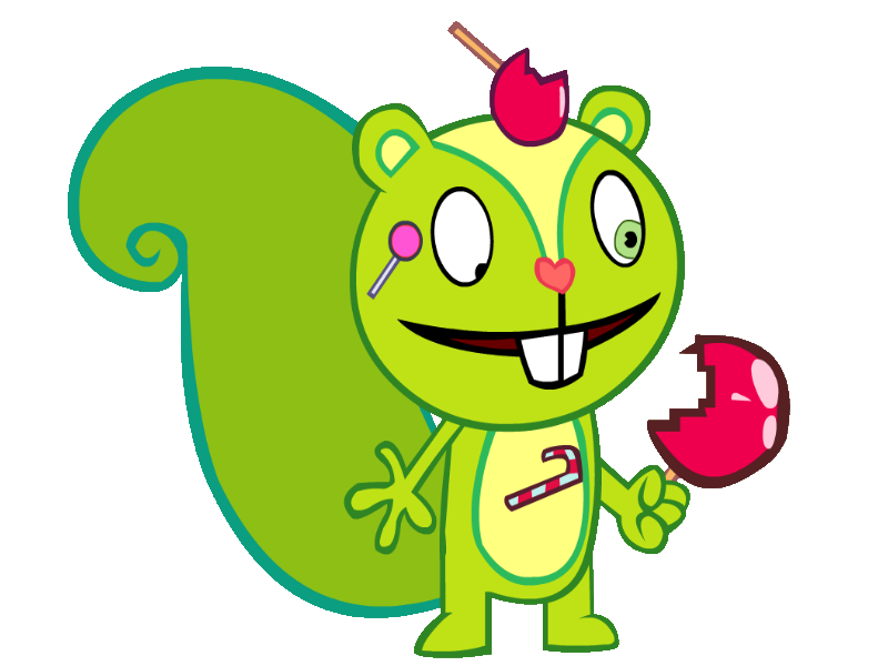 Натти хтф. Хэппи три френдс Натти. Натти из Happy Tree friends. Happy Tree friends персонажи Nutty.