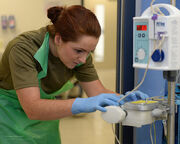 Army nurse device operator