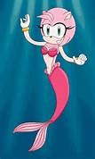 Amy as a mermaid